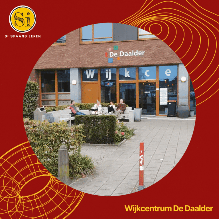 Het Wijkcentrum van Daalder in Daalmeer is de perfecte plek voor onze Spaanse lessen.