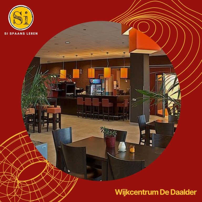 De gezellige bar in het Wijkcentrum van Daalder biedt een scala aan drankjes, waaronder koffie en thee, om mee te nemen naar je les.